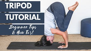 How to Do a Tripod Headstand  Beginner Tips for Your First Inversion [upl. by Cristobal]