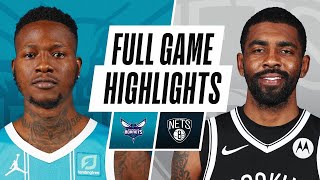 HORNETS at NETS  FULL GAME HIGHLIGHTS  April 1 2021 [upl. by Shawna287]