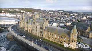 Aberystwyth from Above Drone footage [upl. by Valli]