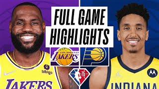 LAKERS at PACERS  FULL GAME HIGHLIGHTS  November 24 2021 [upl. by Eudoxia]