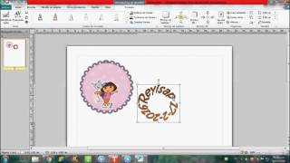 Tutorial de como hacer una pegatina o un sticker facil [upl. by Juback]