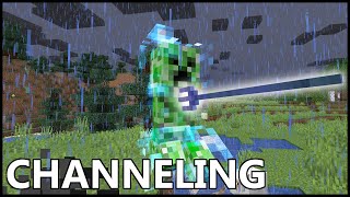 What Does The CHANNELING ENCHANTMENT Do In MINECRAFT [upl. by Allan]