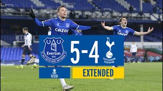 EVERTON 54 TOTTENHAM  EXTENDED FA CUP HIGHLIGHTS [upl. by Esialb]