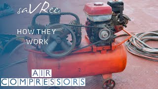 How Air Compressors Work Piston Design [upl. by Layap]