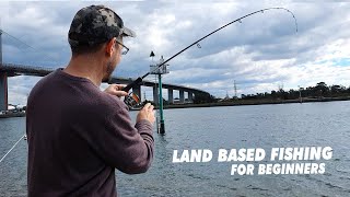 LAND BASED FISHING FOR BEGINNERS [upl. by Sacrod]