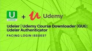 Udeler  Udemy Course Downloader GUI Udeler Authenticator [upl. by Arrat704]