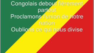 Hymne national du Congo [upl. by Nellahs]