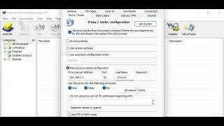 How To Setup Proxy Settings in IDM [upl. by Nicolette]