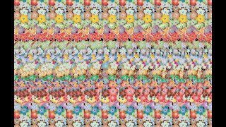 50 amazing 3D Stereograms  Magic Eye [upl. by Godbeare]