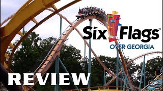 Six Flags Over Georgia Review Austell Georgia [upl. by Daj]