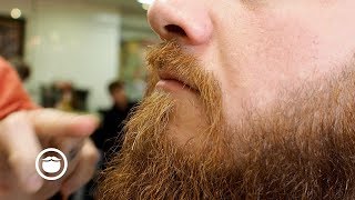 Master Barber Shows How to Give the Ultimate Beard Trim [upl. by Killam]