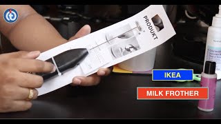 IKEA MILK FROTHER Review amp Battery Installation [upl. by Frost]