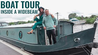 Incredible Canal Boat Tour  House Boat Walkthrough  Ep29 [upl. by Inaluahek]