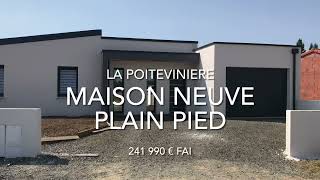 Maison de plain pied neuve [upl. by Submuloc]