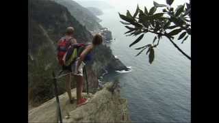 Cinque Terre hike from Monterosso to Vernazza Italy [upl. by Ailyt]