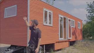 10m Zirkuswagen mit Überbreite  ein ganzjählich bewohnbares TinyHouse von modulholzhausde [upl. by Abra]