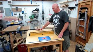 OutfeedAssembly and Now Router Table [upl. by Tinaret]