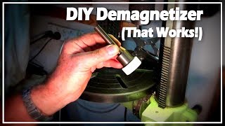 DIY Demagnetizer Tool That Works [upl. by Ecertal]