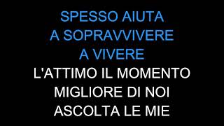 Massimo Di Cataldo Le tue parole  Karaoke  Mp3 [upl. by Nylyahs917]