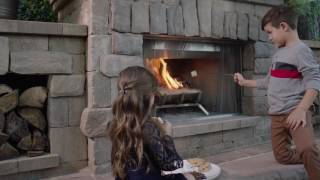 Make a Statement with Outdoor Fireplaces from Belgard [upl. by Ssej]