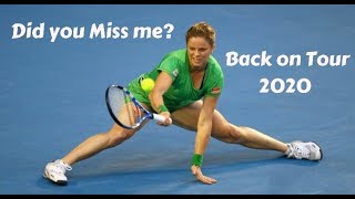 Kim Clijsters Best Points  Back On Tour 2020 [upl. by Siramaj]