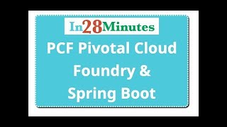 Pivotal Cloud Foundry PCF Tutorial with Spring Boot Microservices  updated [upl. by Gnad]