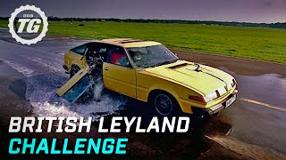 British Leyland Challenge Highlights  Top Gear  BBC [upl. by Ardnyk593]