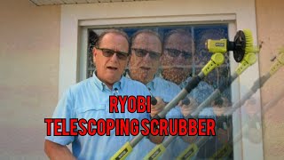 Ryobi telescoping power scrubber [upl. by Francine]