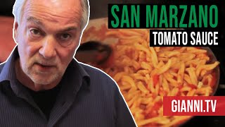 San Marzano Marinara Tomato Sauce Italian Recipe  Giannis North Beach [upl. by Ives652]