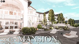 BLOXBURG MANSION BUILD 10 BEDROOMS [upl. by Keraj716]