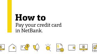 Pay your credit card in NetBank [upl. by Alita]