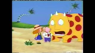 Nick Jr  Interstitial Maggie amp The Ferocious Beast 1999 [upl. by Onateag]