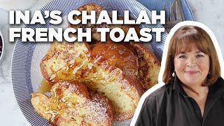 Barefoot Contessas Challah French Toast  Barefoot Contessa  Food Network [upl. by Penhall]