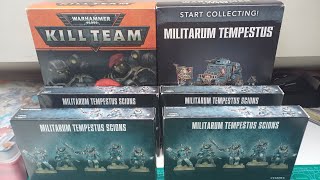 Warhammer Tempestus scions army overview [upl. by Reibaj]