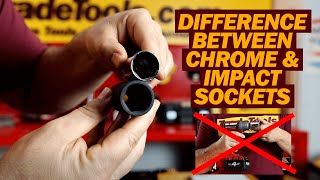 Difference Between Chrome amp Impact Sockets [upl. by Adnolay]