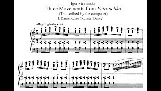 Stravinsky Three Movements from Petrushka Won Kim Ullman [upl. by Enamrej]