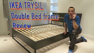 IKEA Trysil Double bed frame review [upl. by Ahsrat]