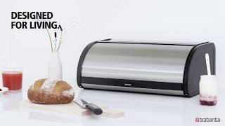 Brabantia Roll Top Bread Bin  Brabantia [upl. by Yelrac140]