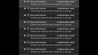 What to do when you get thousands of undeliverable emails [upl. by Ennaus]