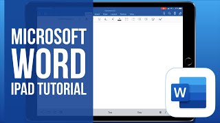 Microsoft Word for iPad Tutorial 2019 [upl. by Wyatan532]