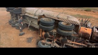 Mad Max 2  Tanker Crash amp Ending HD [upl. by Patrizius]