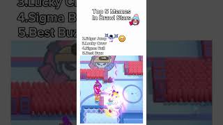 Top 5 memes in brawlstars [upl. by Ycam603]