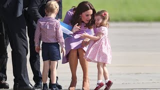 Princess Charlotte throws a tantrum in Germany [upl. by Kayla]