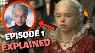 HOUSE OF THE DRAGON Episode 1 Explained  Review amp Recap [upl. by Callean]