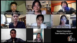 Virtual Team Meeting Role Play [upl. by Elihu348]