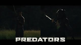 Predators  Hanzo vs Falconer Predator HD [upl. by Uhp]