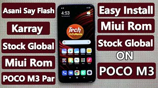 How To Flash Global Miui Rom On POCO M3 [upl. by Vasya]