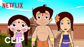 Indumati Introduces Bheem and Chutki  Chhota Bheem  Netflix India [upl. by Reve]