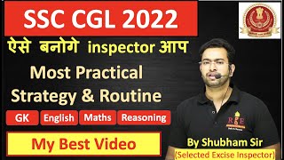 SSC CGL 20222023 Complete guidance Exam pattern jobs Strategy Books Routine amp Motivation [upl. by Adnama]