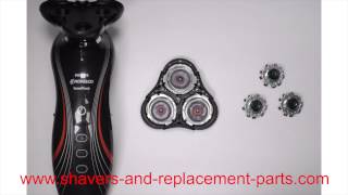 Replacing the blades on your Norelco SensoTouch Shaver [upl. by Callida409]